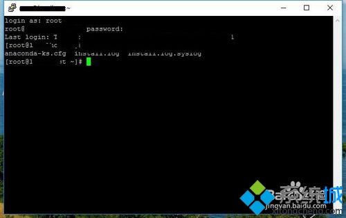 输入root(用户名)和password（密码）