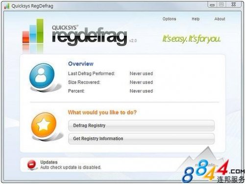 RegDefrag ：给你的注册表也来个碎片整理 全福编程网教程