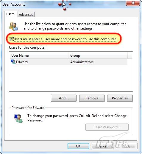 如何设置Win7的自动登录功能 全福编程网