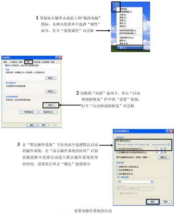 设置双操作系统的启动 sanl 