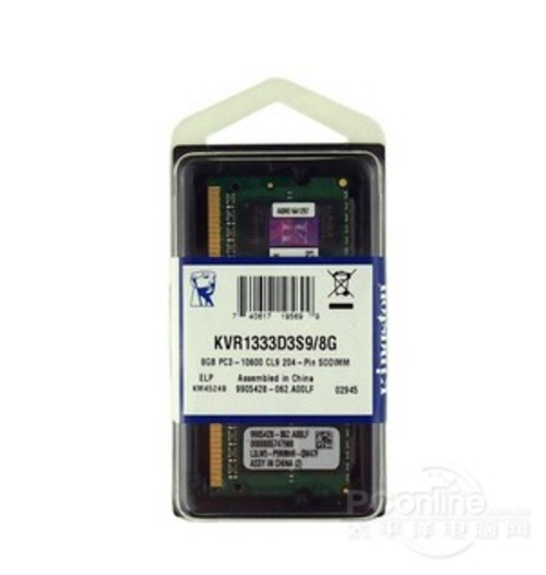 金士顿DDR3 1600 8G