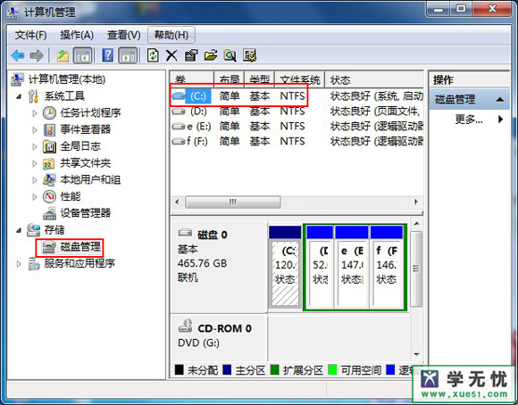 c盘不能分区是怎么回事？全福编程网