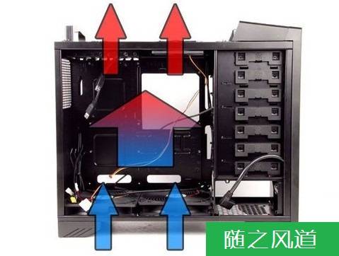 机箱垂直风道 电脑深度之家