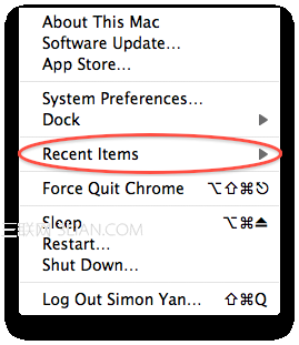 OS X 系统修改系统默认保存的最近文档数量 全福编程网