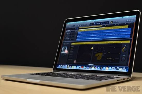 新款配备视网膜屏幕MacBook Pro上手