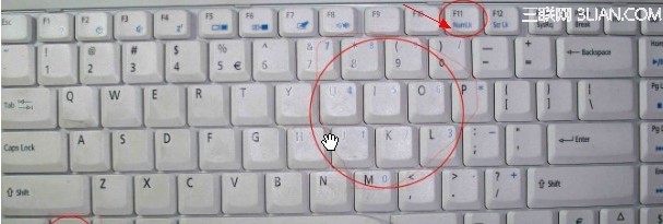 笔记本数字小键盘怎么用？  全福编程网