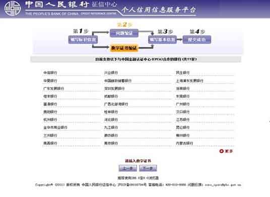 如何查个人信用记录？个人信用记录查询方法图片