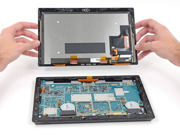 微软Surface Pro 2拆解 自行修复难度很大