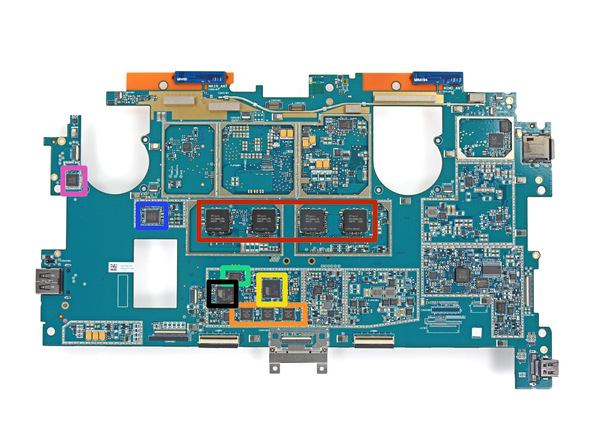 微软Surface Pro 2拆解 自行修复难度很大