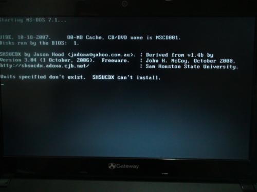 安装系统出现Units specified don’t exist SHSUCDX can’t install错误怎么办? 全福编程网
