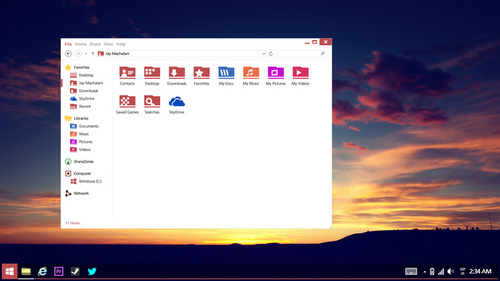 Win8修复版！最亮眼Windows 8.2概念设