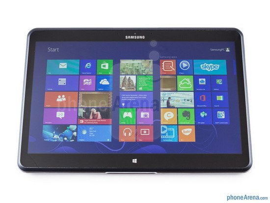 3200&times;1800超清屏配Win8.1+安卓 三星ATIV Q评测