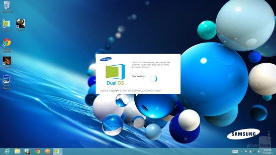 3200&times;1800超清屏配Win8.1+安卓 三星ATIV Q评测