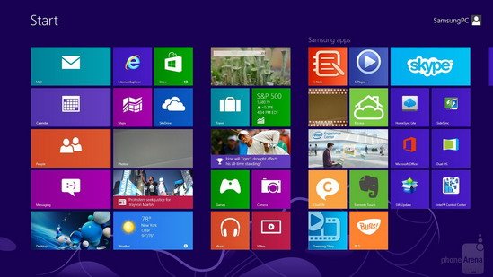 3200&times;1800超清屏配Win8.1+安卓 三星ATIV Q评测