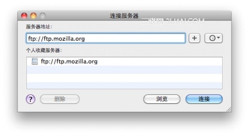 OS X 系统内置 FTP 工具 全福编程网