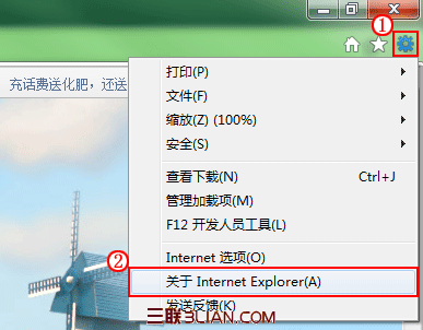 查看IE浏览器版本的方法 全福编程网